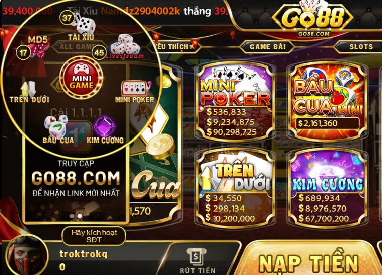 Bứt Phá Doanh Thu Cùng Minigame Go88 Với Những Vòng Quay May Mắn Đầy Hứng Khởi