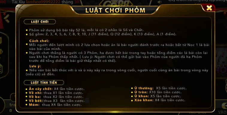 Chinh Phục Đỉnh Cao Phỏm Tá La Miễn Phí Tại Cổng Game Go88