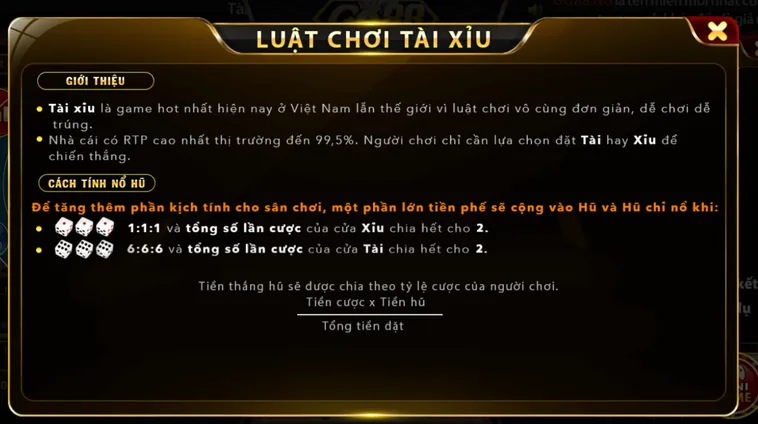 Game Tài Xỉu Go88 Thiên Đường Cá Cược Đẳng Cấp Nhất Cho Mọi Game Thủ