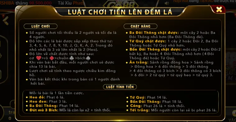 Chinh Phục Những Ván Bài Tiến Lên Go88 Đẳng Cấp Thượng Lưu